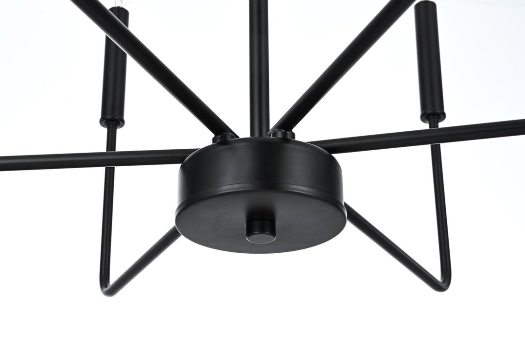 26 Inch Pendant Light In Black