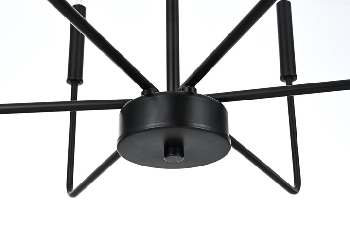 26 Inch Pendant Light In Black