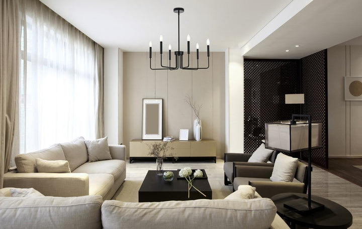 26 Inch Pendant Light In Black
