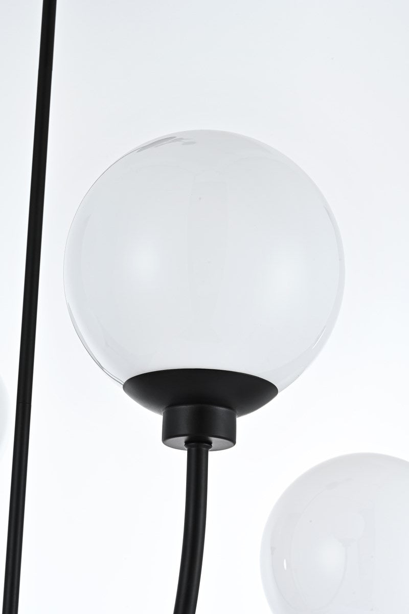 30 Inch Chandelier In Black