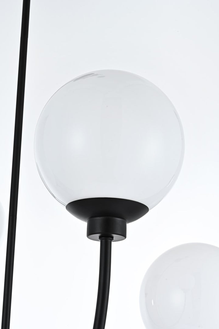 30 Inch Chandelier In Black