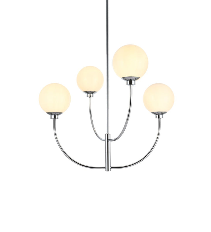 30 Inch Chandelier In Chrome