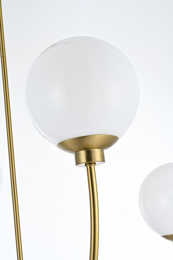 30 Inch Chandelier In Satin Gold