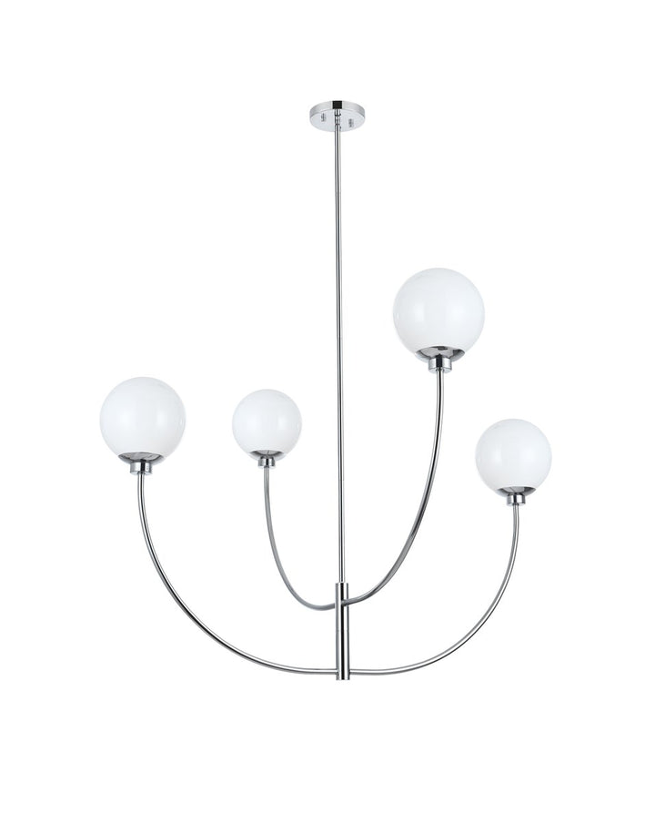 42 Inch Chandelier In Chrome