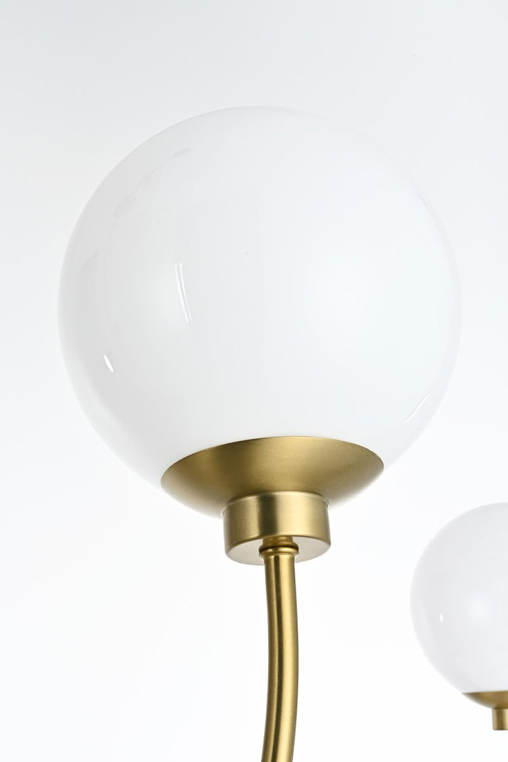42 Inch Chandelier In Satin Gold