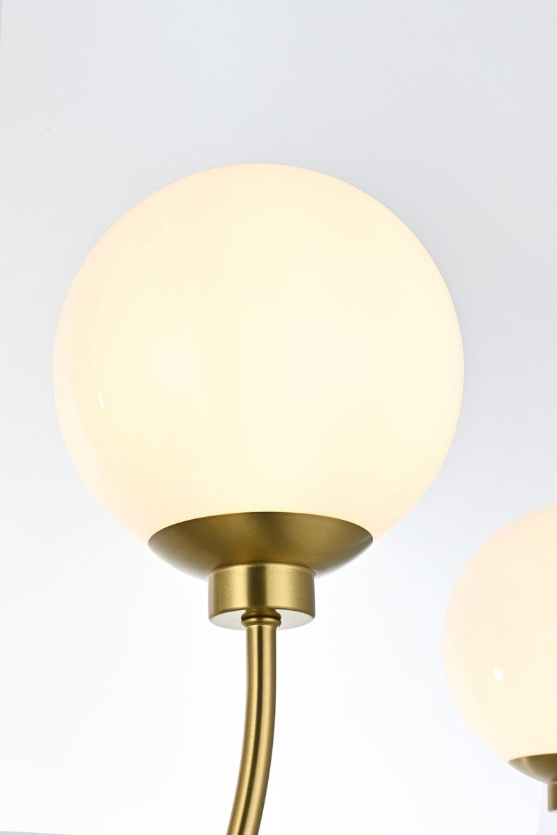 42 Inch Chandelier In Satin Gold