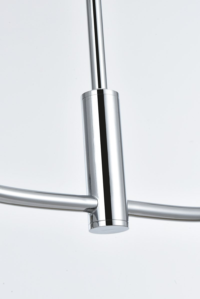 30 Inch Chandelier In Chrome