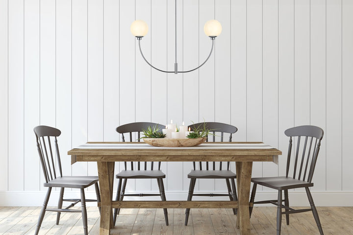 36 Inch Chandelier In Chrome