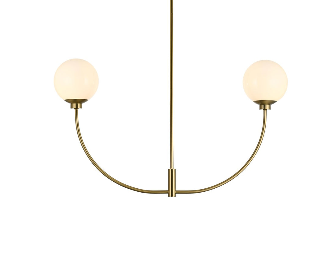 36 Inch Chandelier In Satin Gold