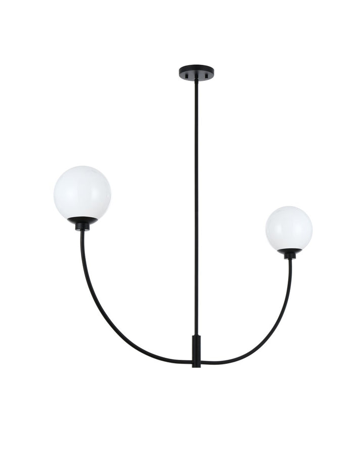 42 Inch Chandelier In Black