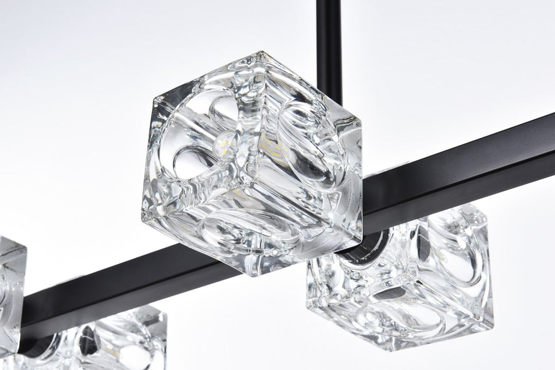 30 Inch Pendant Light In Black