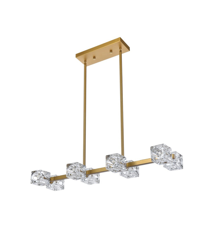 30 Inch Pendant Light In Satin Gold
