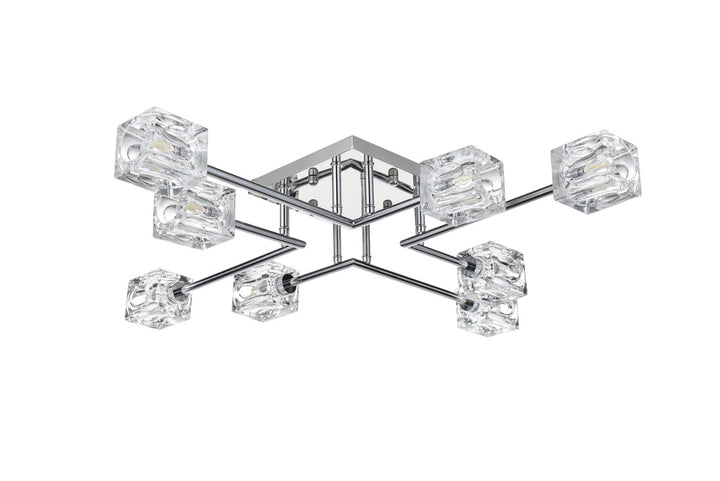32 Inch Flush Mount In Chrome