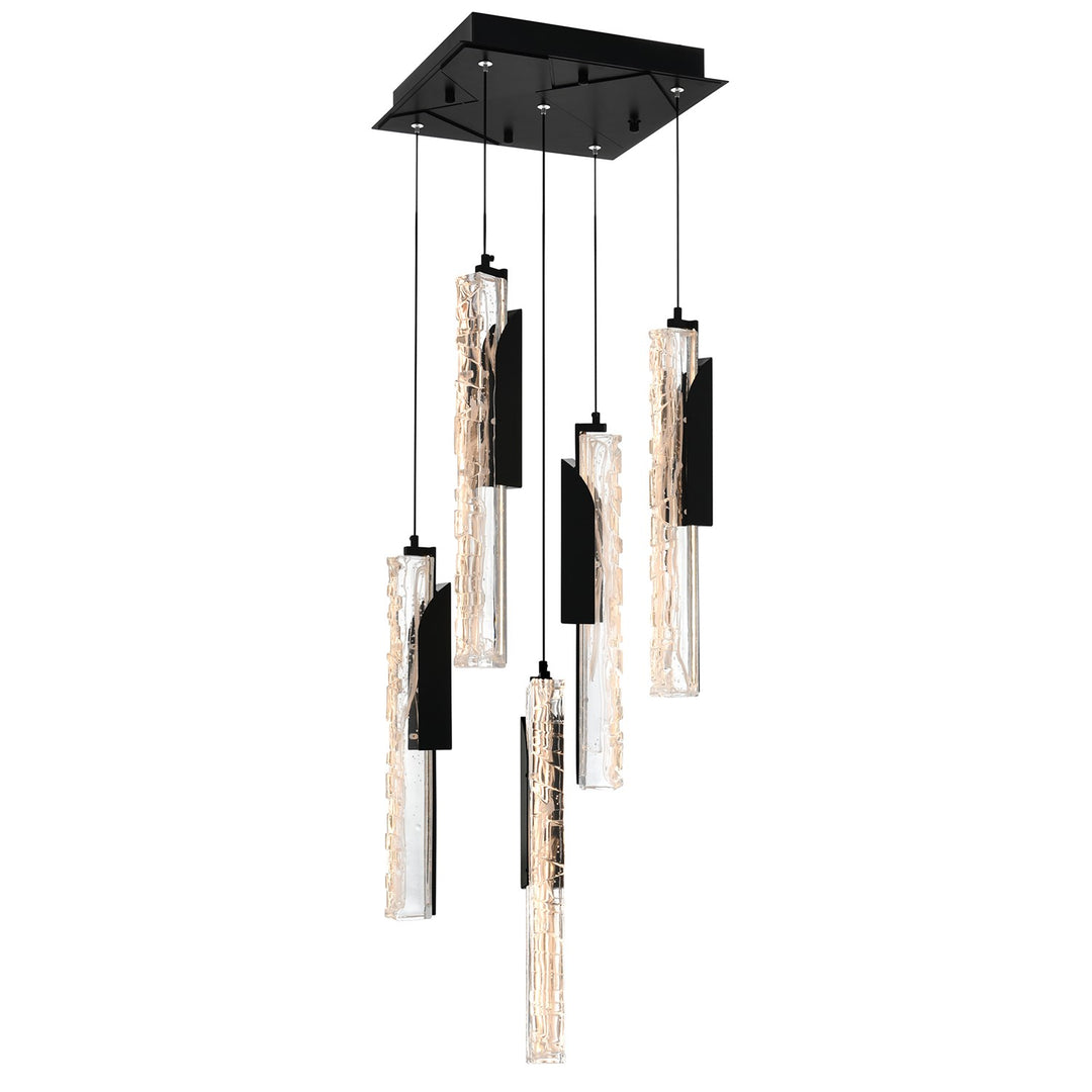 Integrated Led Black Mini Pendant by CWI Lighting