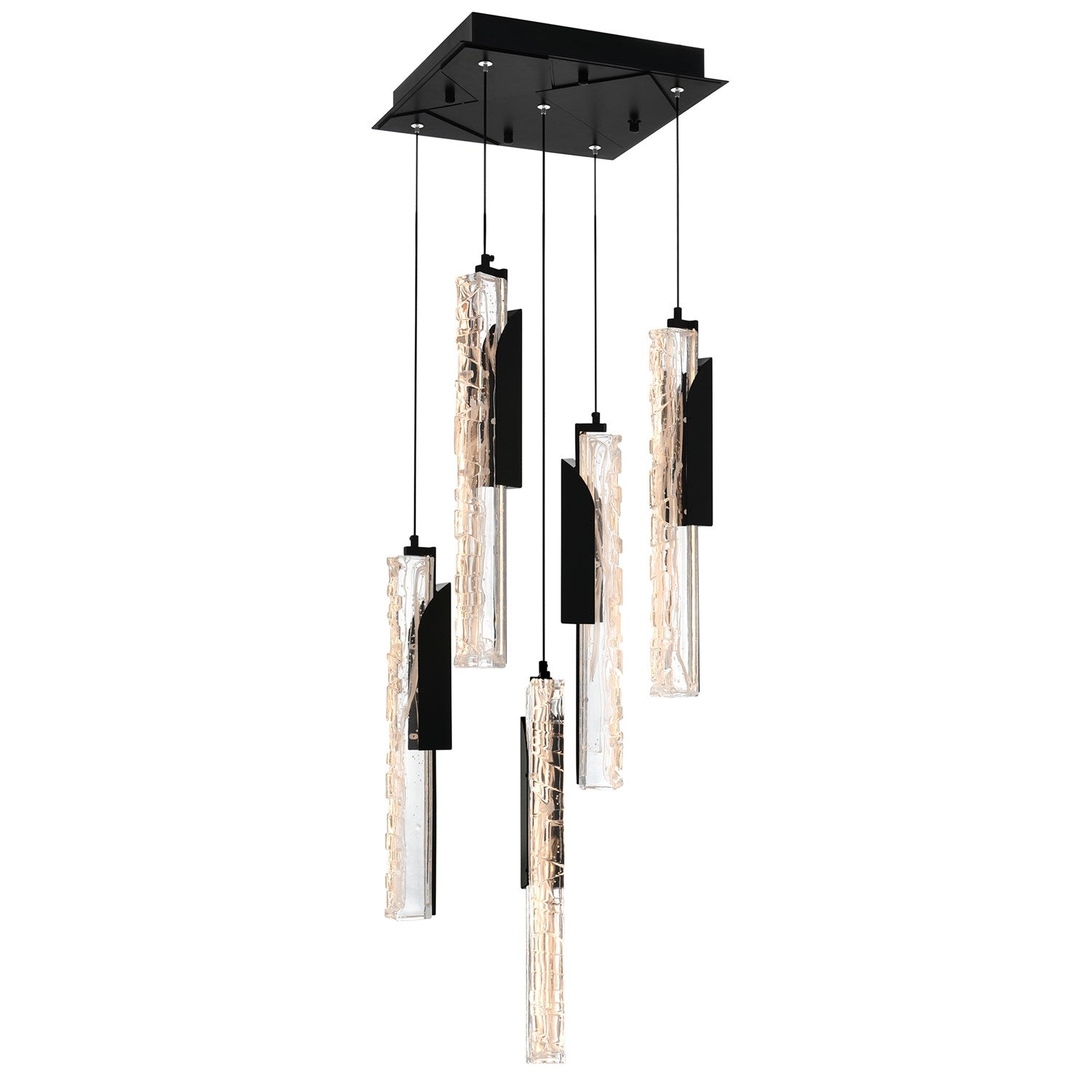 Integrated Led Black Mini Pendant by CWI Lighting