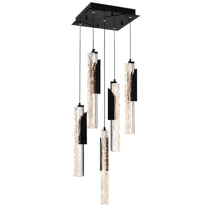 Integrated Led Black Mini Pendant by CWI Lighting