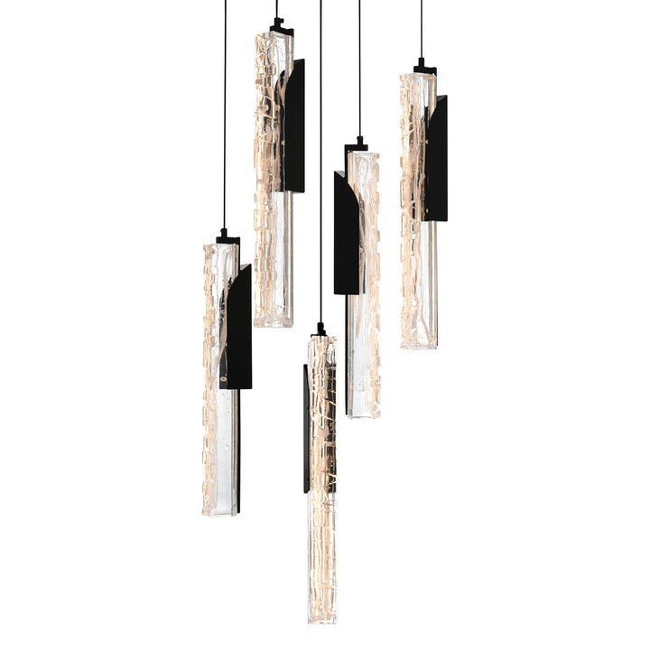 Integrated Led Black Mini Pendant