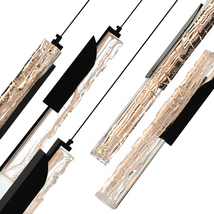 Integrated Led Black Mini Pendant
