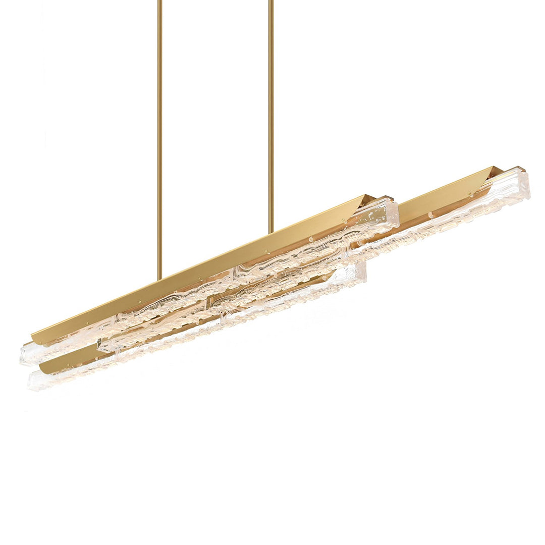 Integrated Led Brass Chandelier