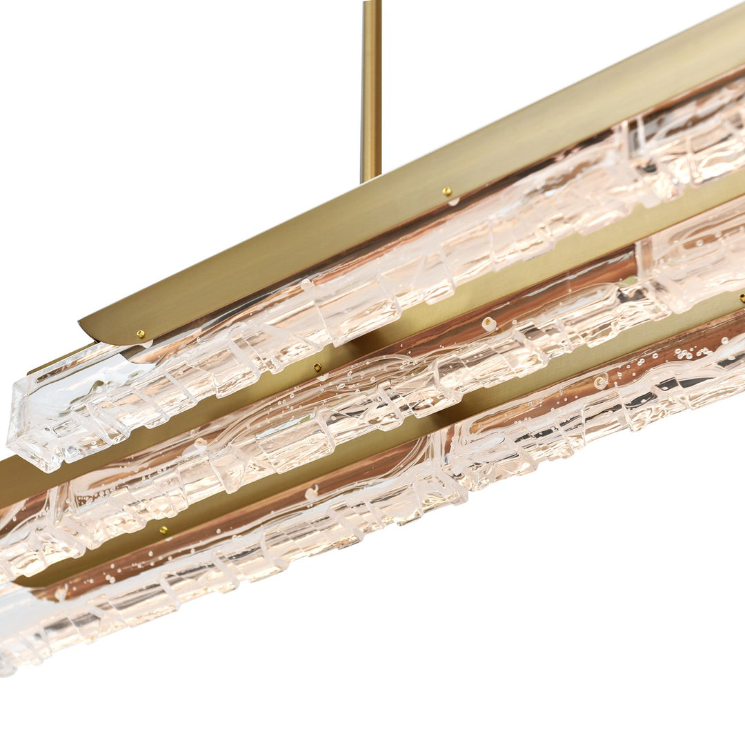 Integrated Led Brass Chandelier