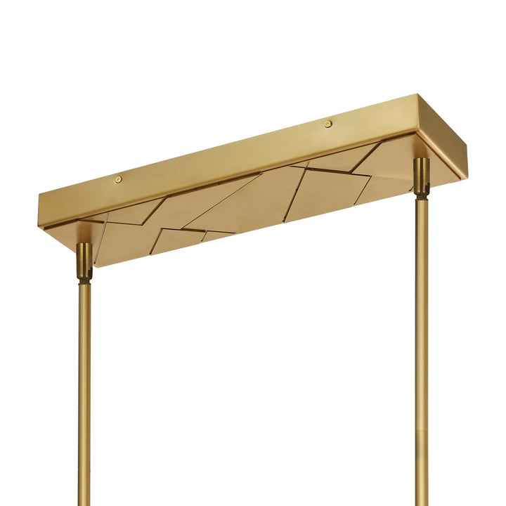 Integrated Led Brass Chandelier