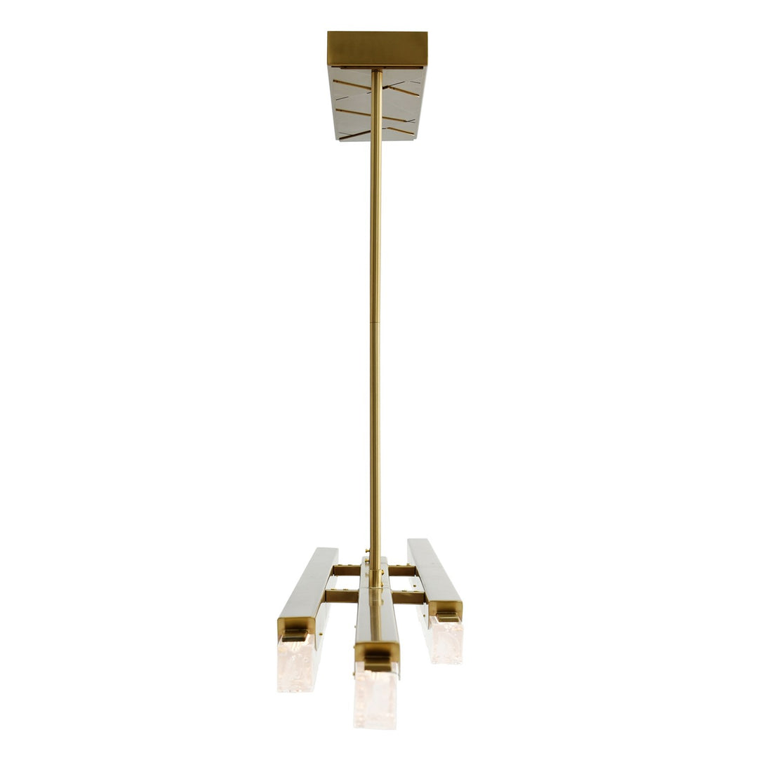 Integrated Led Brass Chandelier
