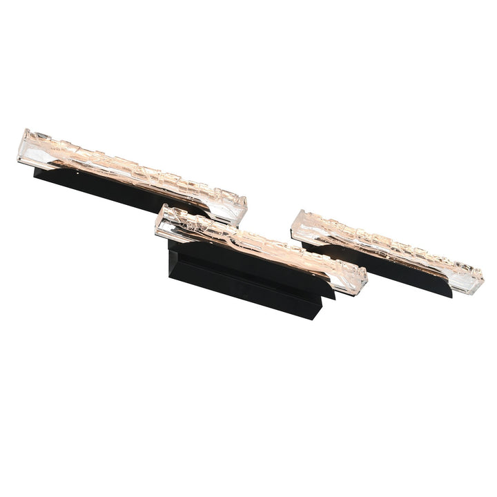 Integrated Led Black Vanity Light