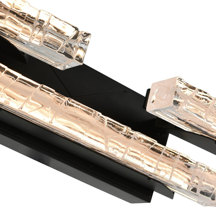Integrated Led Black Vanity Light