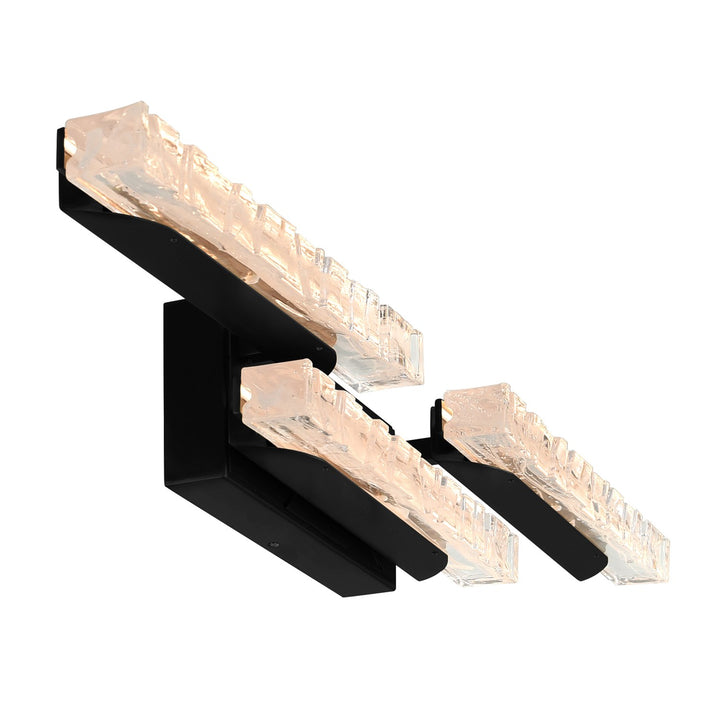 Integrated Led Black Vanity Light
