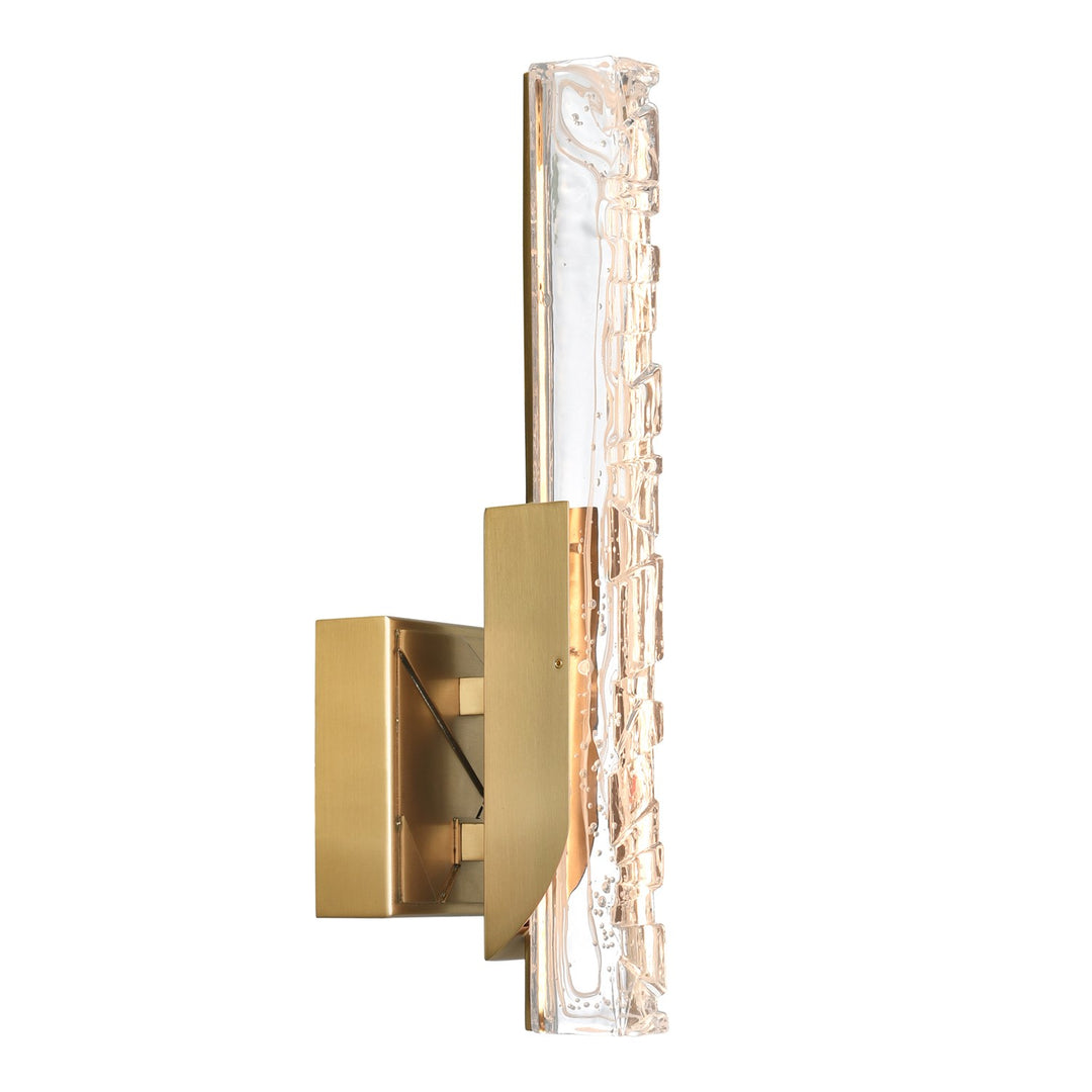 Integrated Led Brass Wall Light by CWI Lighting