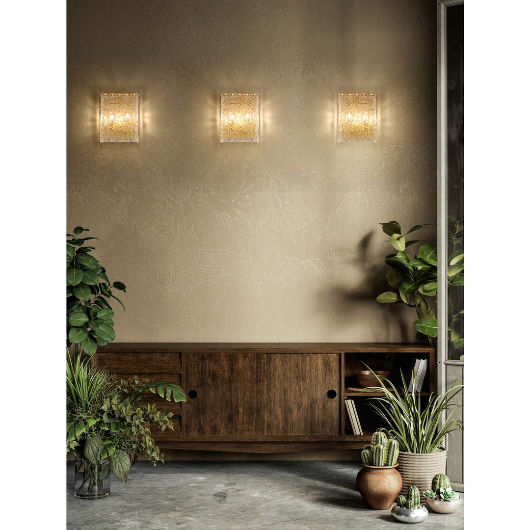 2 Light Wall Sconce