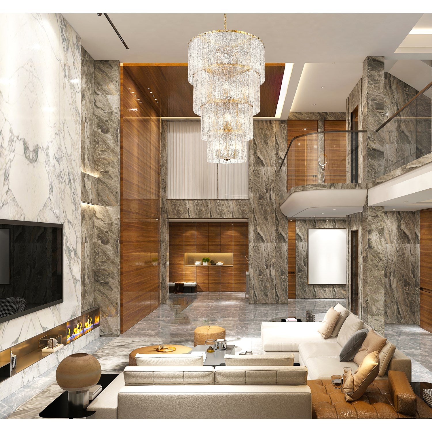 18 Light Chandelier