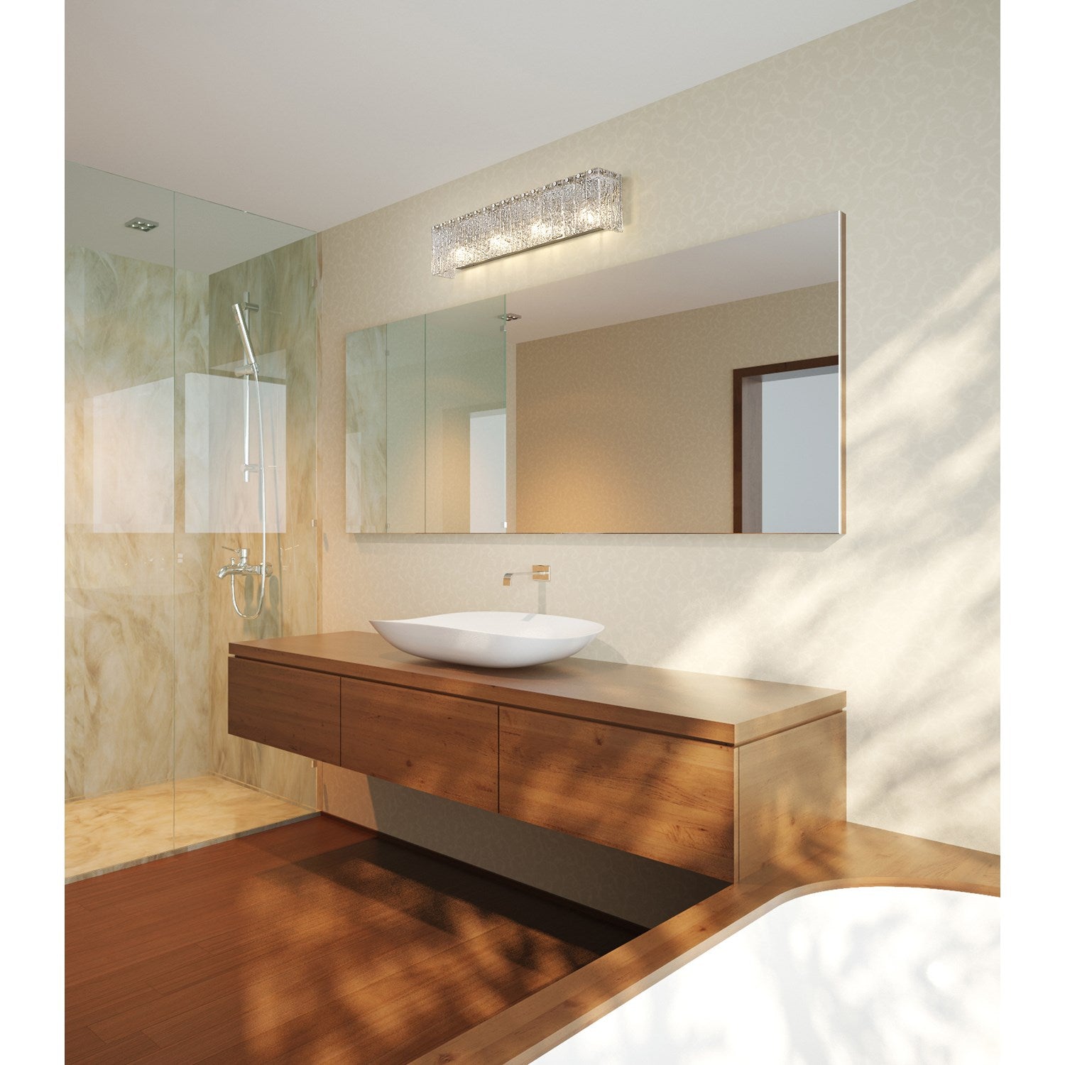 4 Light Vanity