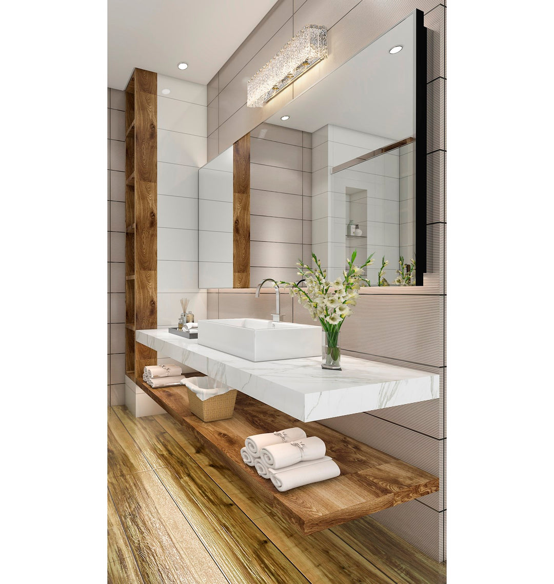 4 Light Vanity