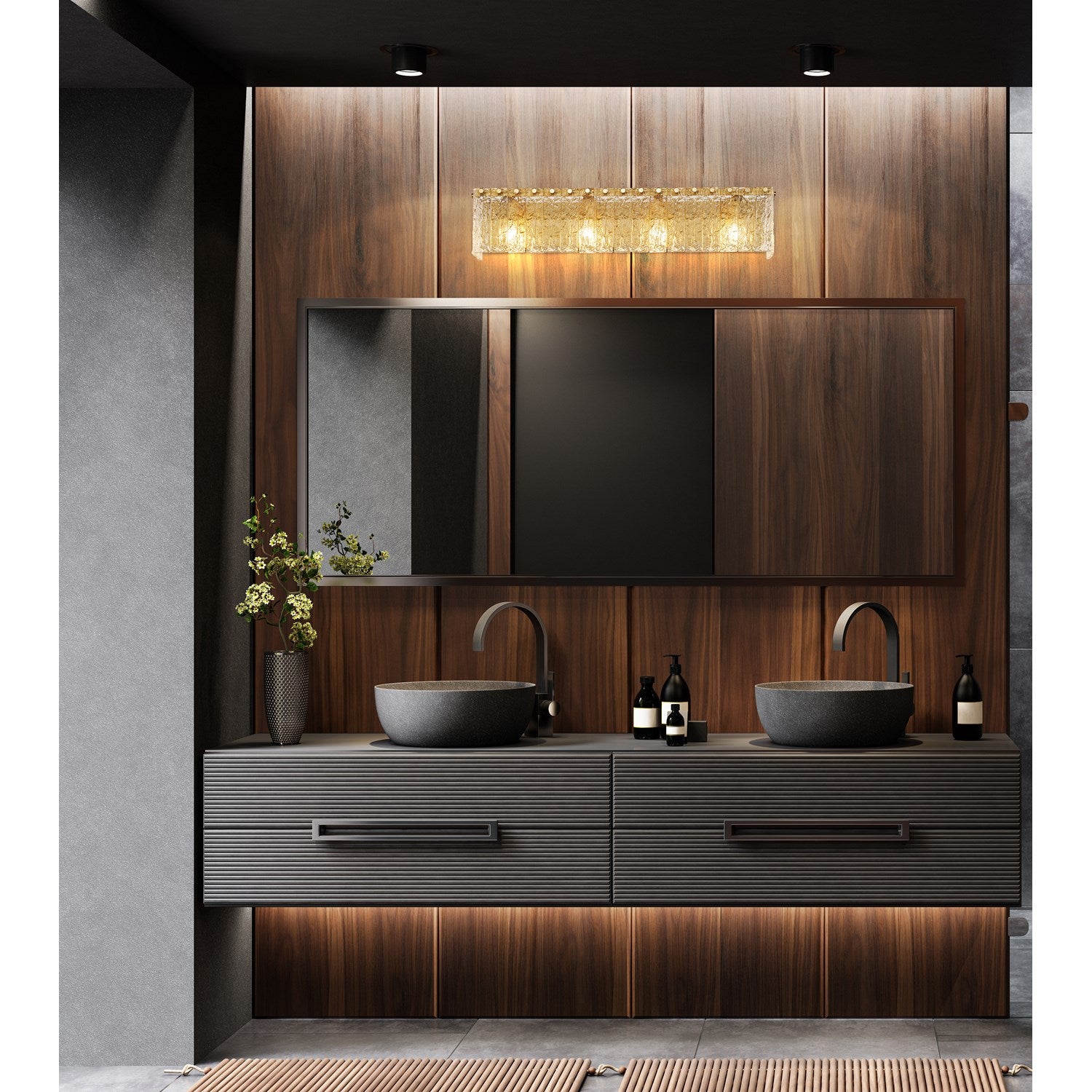 4 Light Vanity