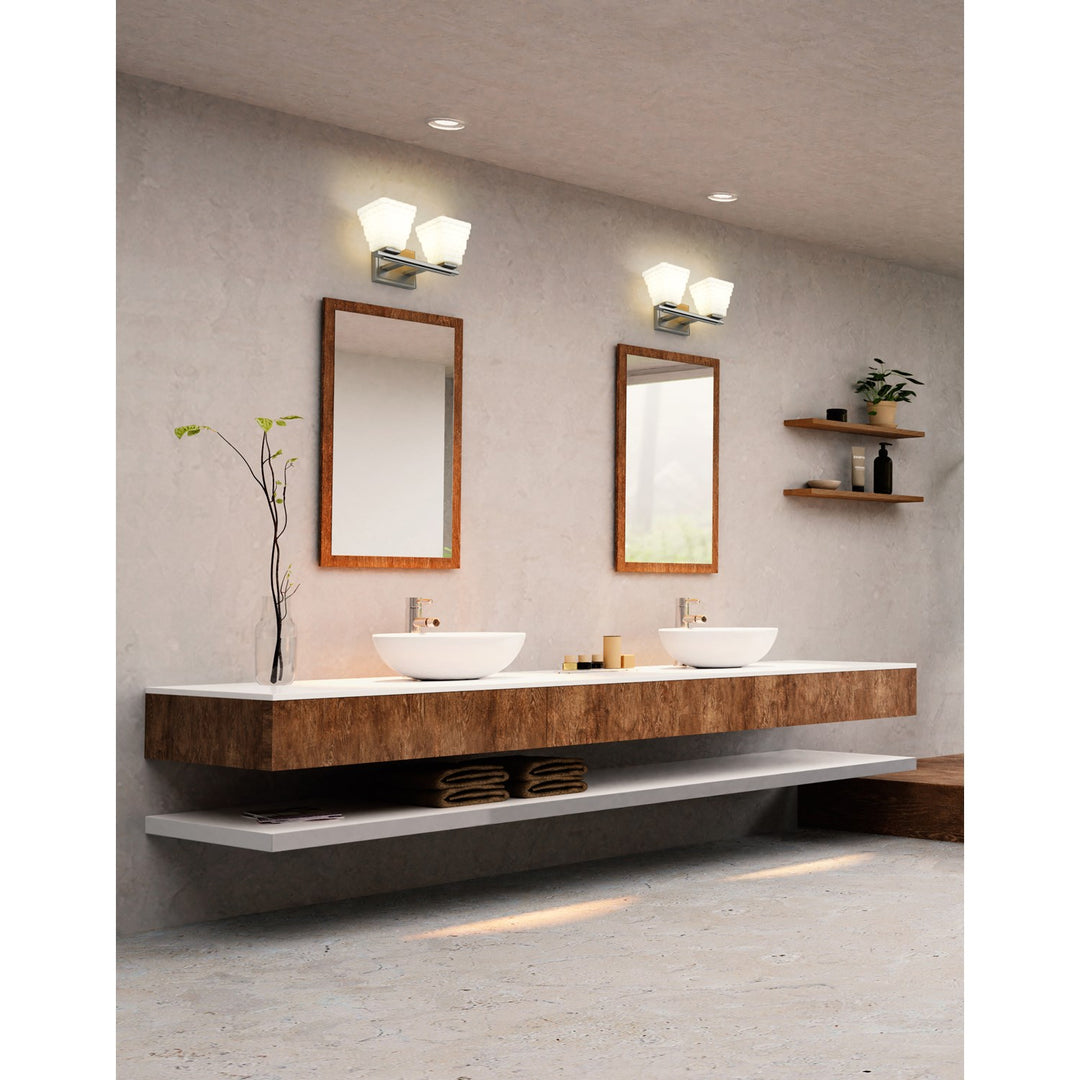 2 Light Vanity