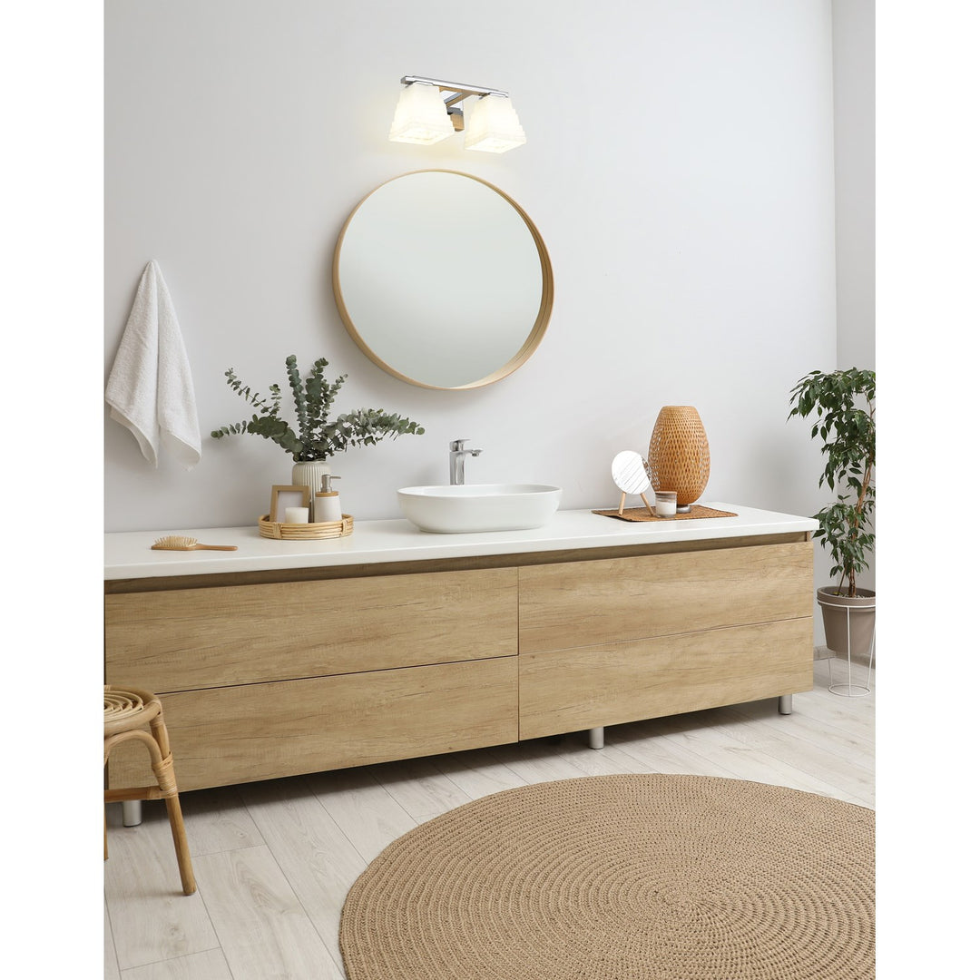 2 Light Vanity