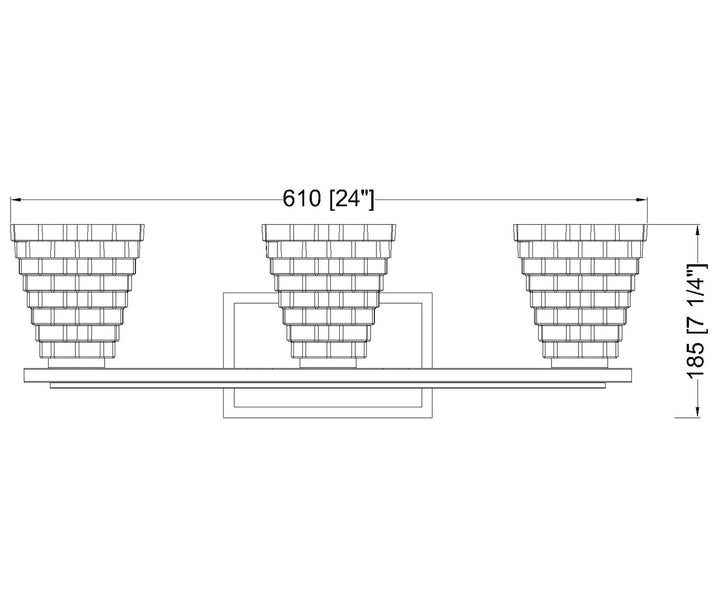 3 Light Vanity