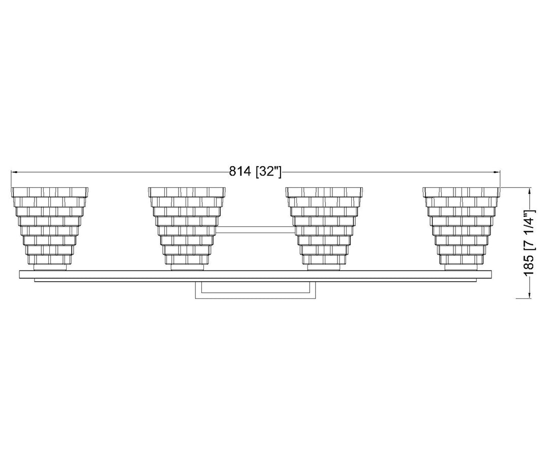4 Light Vanity