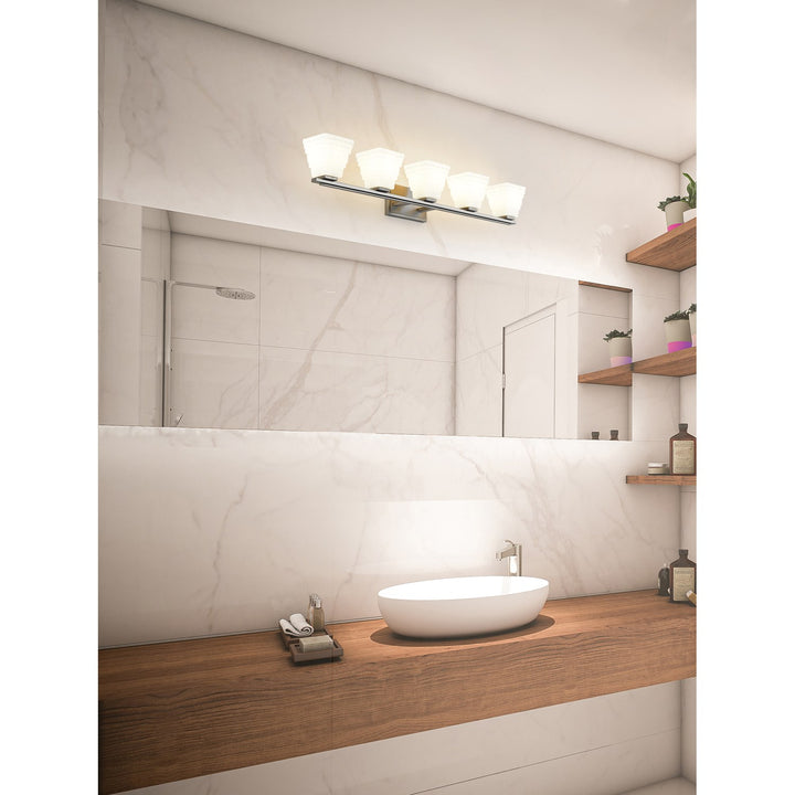 5 Light Vanity