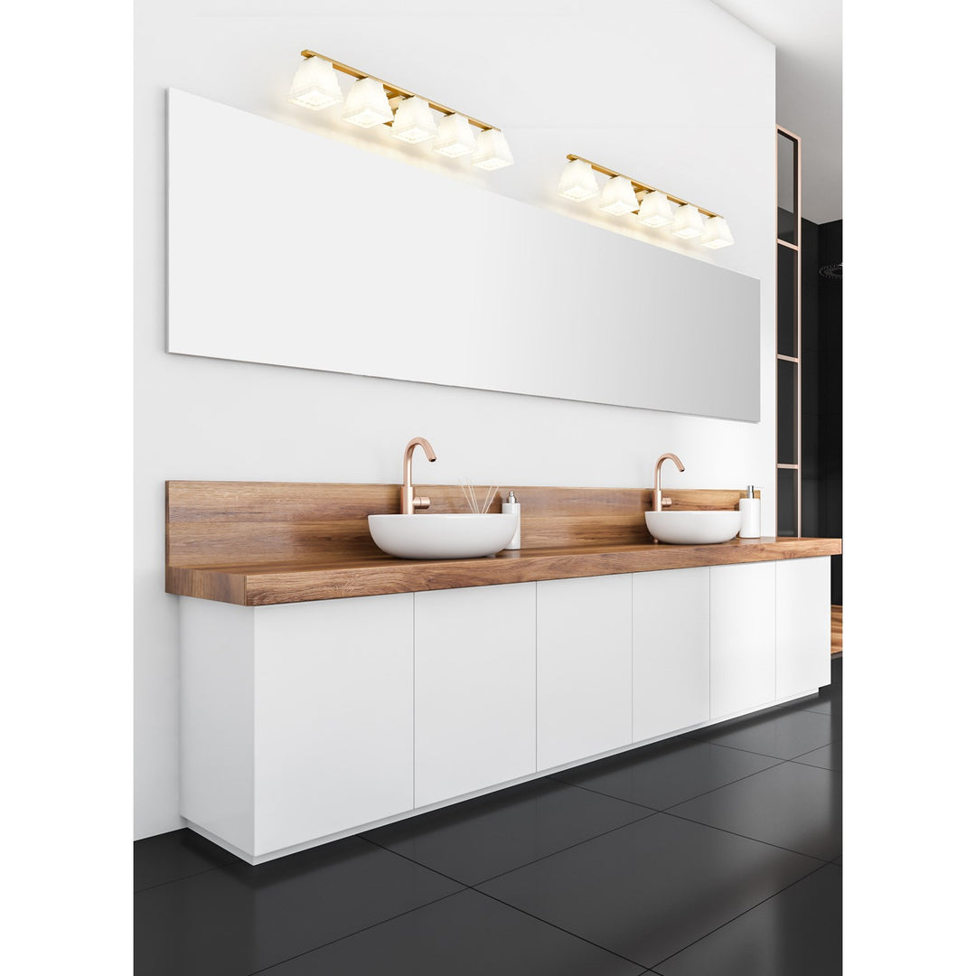 5 Light Vanity