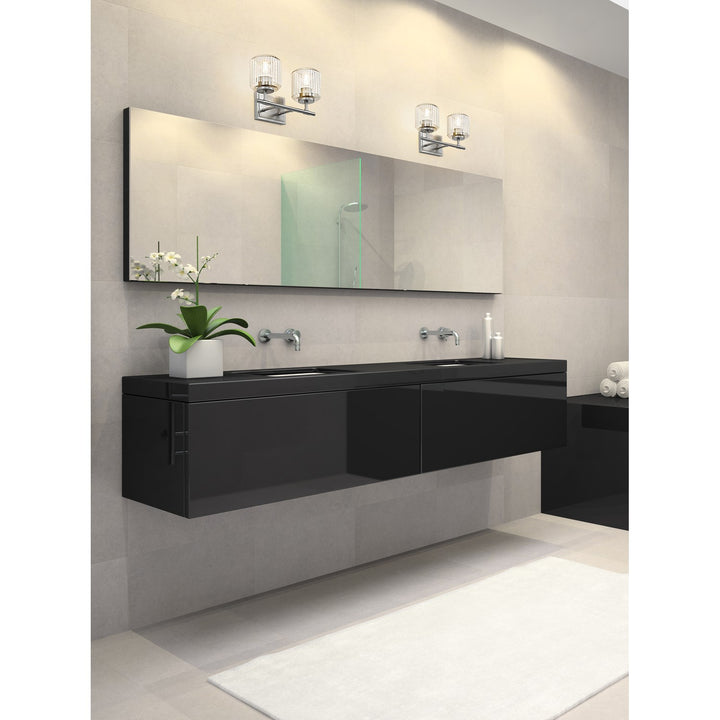 2 Light Vanity