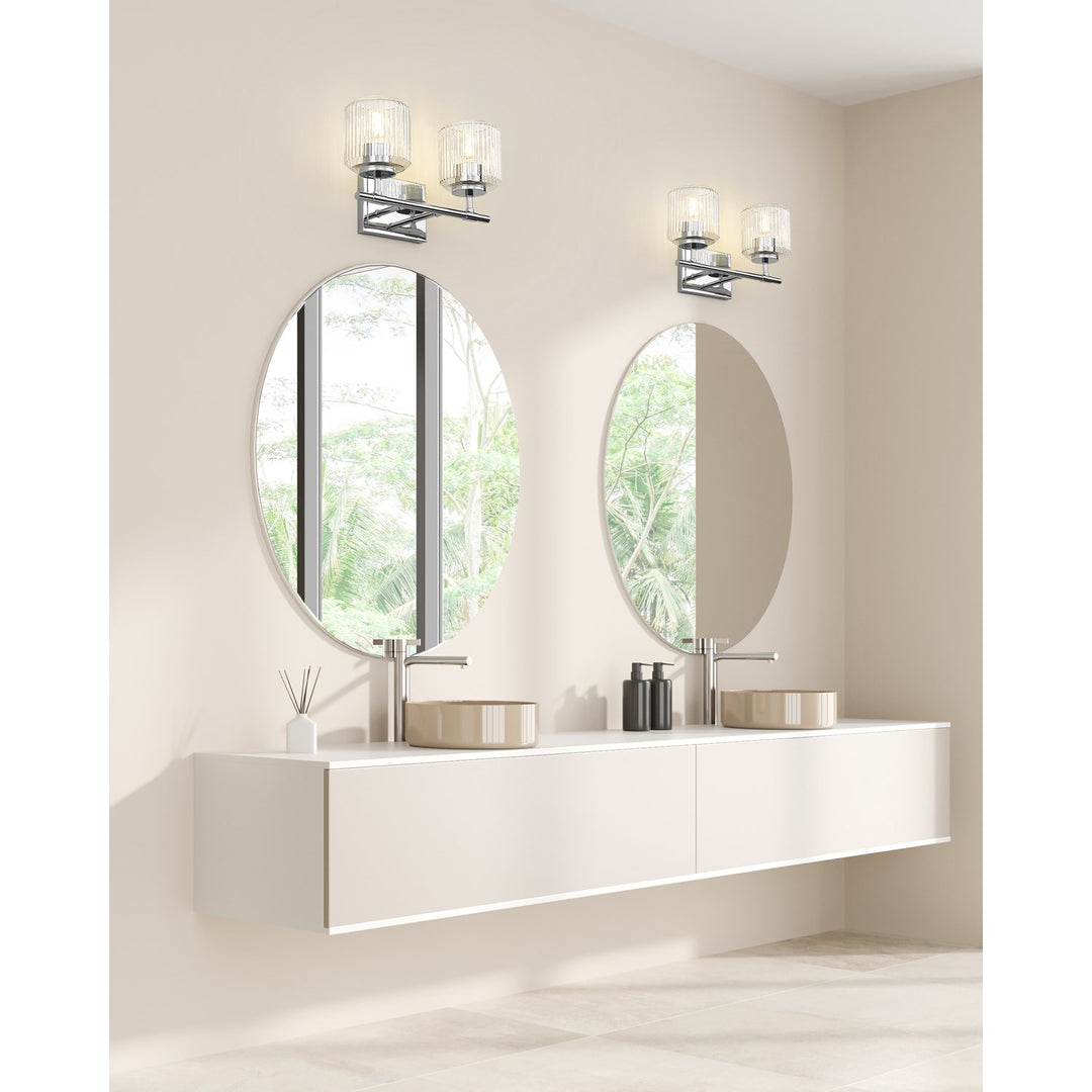 2 Light Vanity