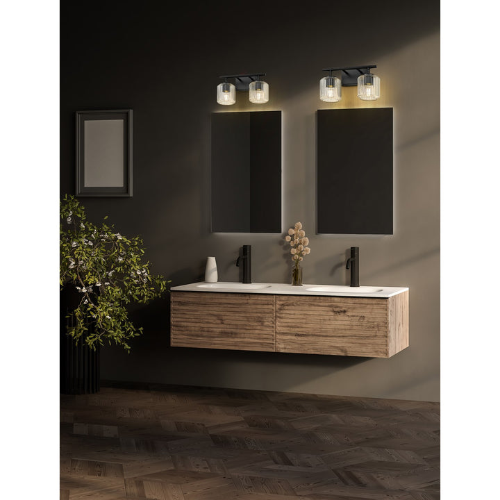 2 Light Vanity