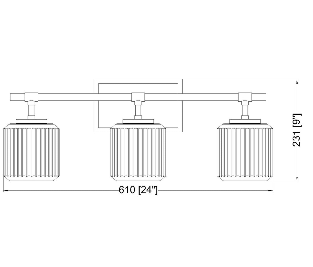 3 Light Vanity