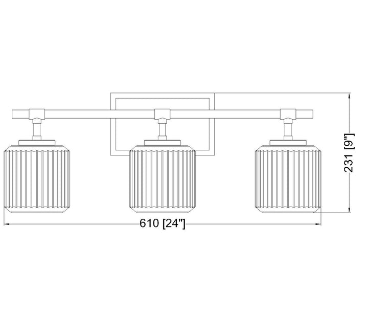 3 Light Vanity
