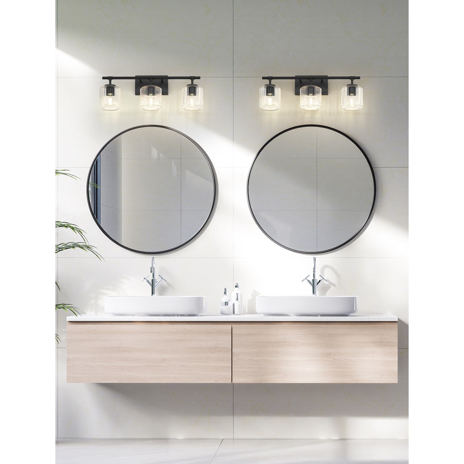 3 Light Vanity