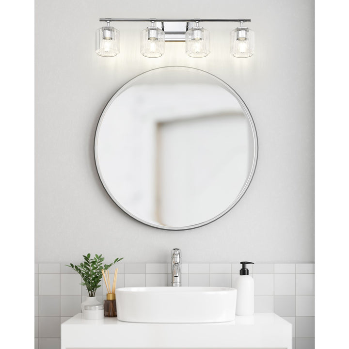 4 Light Vanity
