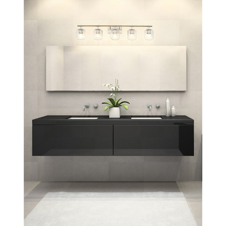 5 Light Vanity