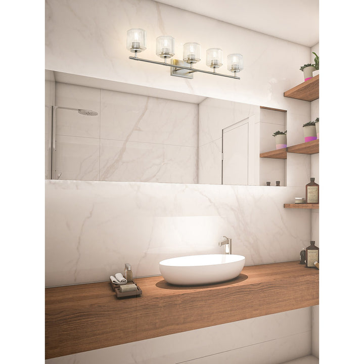 5 Light Vanity